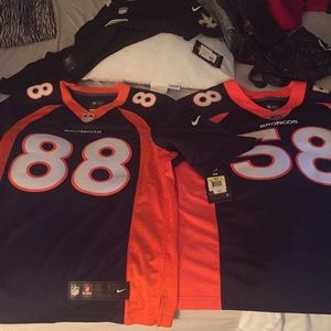 Von Miller and Thomas jerseys